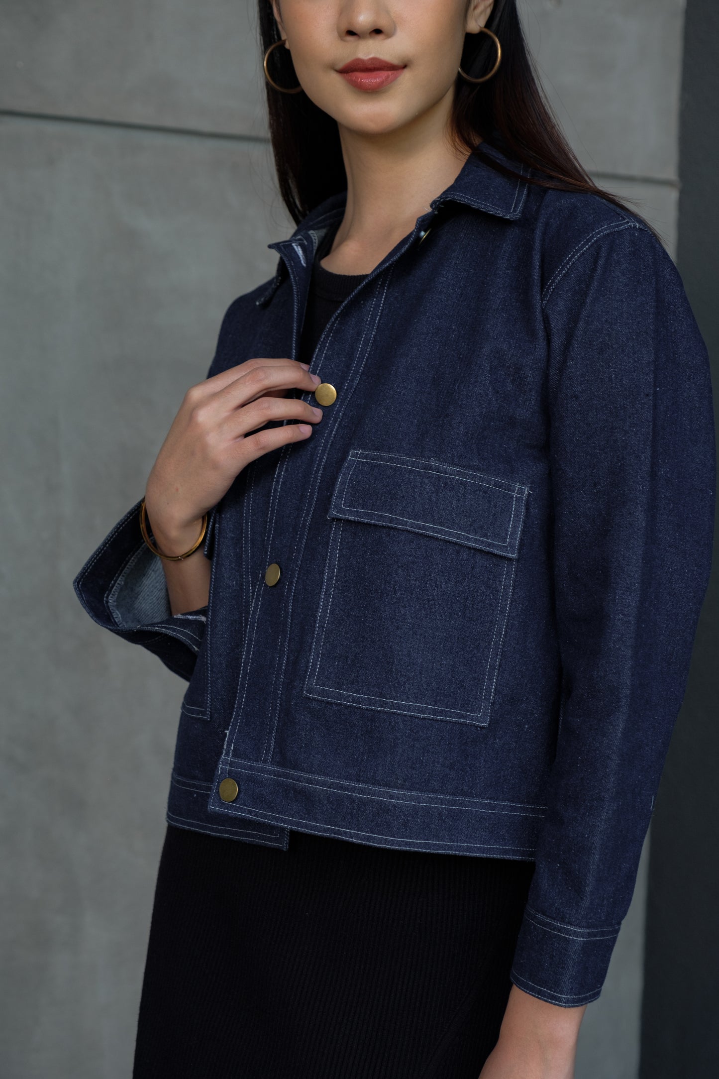 CARLY DENIM OUTER JACKET